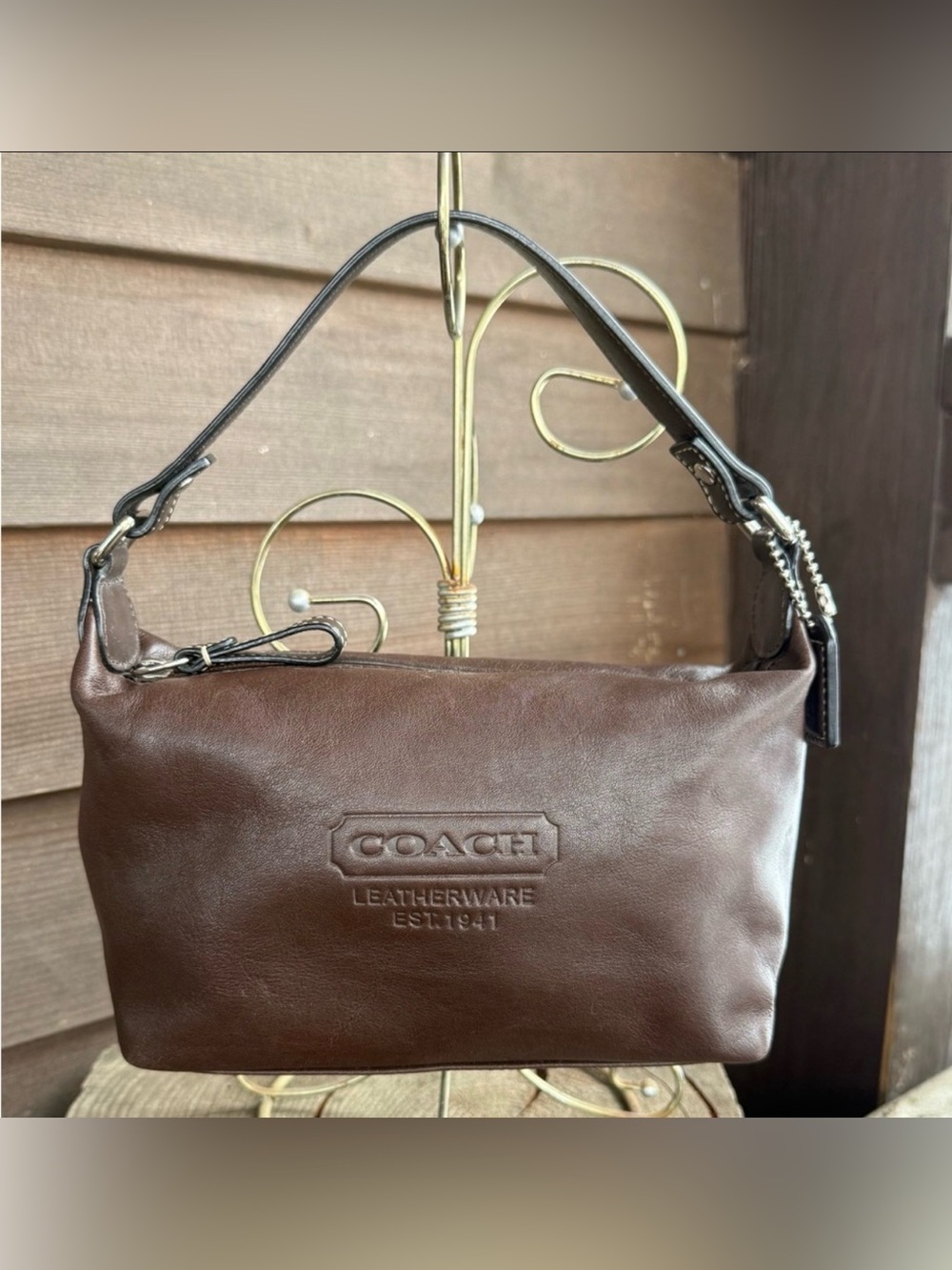 Coach Y2K Mini Leather Logo Bag
